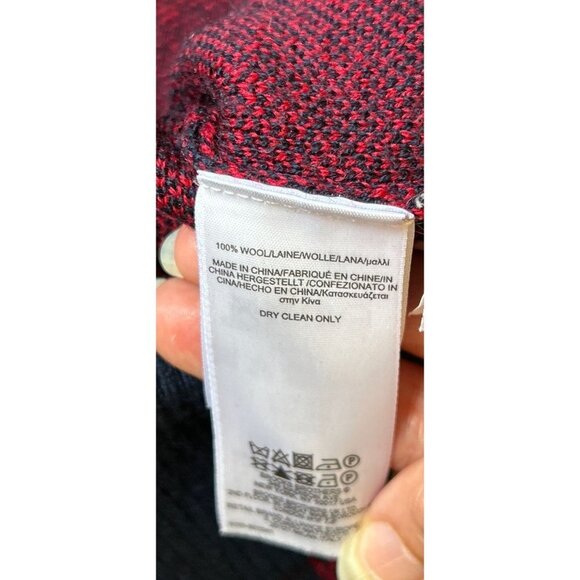 Brooks Brothers Red Fleece Crewneck Love Sweater Knitted Merino Wool XSmall - Picture 7 of 8